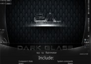 Dark Glass  Rainmeter Theme
