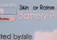 Battery Pack Windows 7 Rainmeter Theme