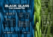 Black Glass Rainmeter Theme