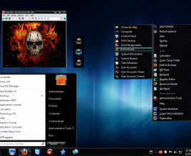 Black touch updated theme for windows 7