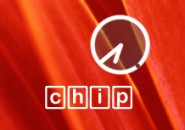 Chip Red Clock Rainmeter Skin For Windows 7