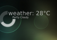 Circuitous Weather Rainmeter Theme For Windows 7