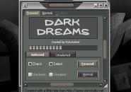 Dark Dreams Windows Blind Theme