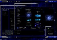 Deep space theme for windows 7