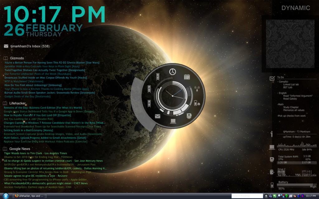 Dynamic Windows 7 Aqua dynamic themepack for windows 7
