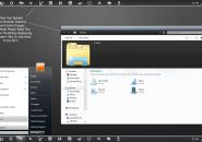 Elegant black theme for windows 7