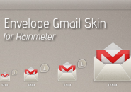 Envelope Gmail Rainmeter Skin