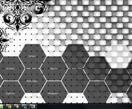 Hexa Gonads Comb Rainmeter Theme For Windows 7