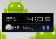 Honey Combs Digitalised Android Rainmeter Skin For Windows 7