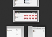 Kuroi theme for windows 7