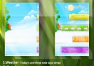 Life Colours Rainmeter Skin For Windows 7