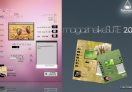 Magazine Pinky Suite Windows 7 Rainmeter Theme