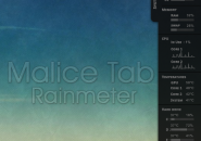 Malice Rainmeter Theme