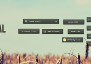 Natural Growth Rainmeter Skin