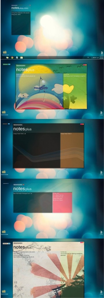 Rockrixa Notes Rainmeter Skin