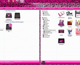 Pink theme for windows 7