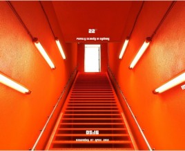 Red Hallways Windows 7 Rainmeter Skin