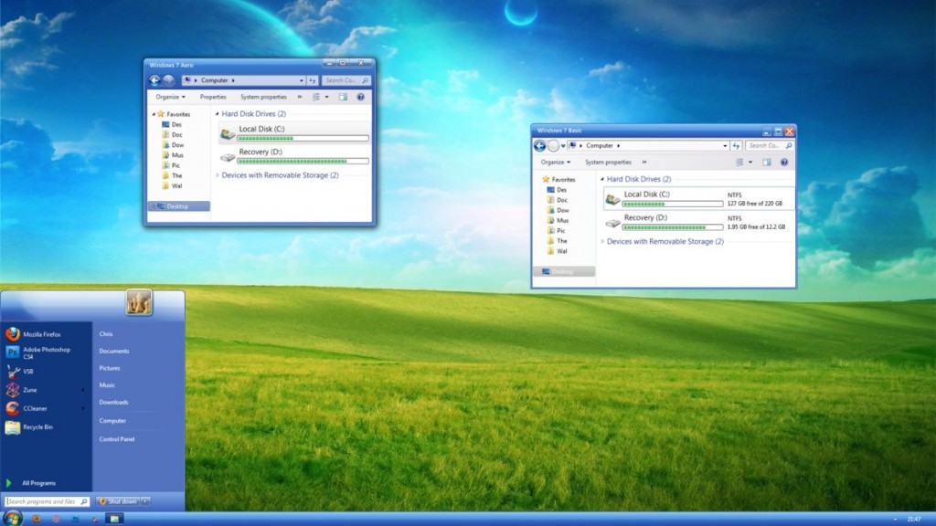 Basic royale theme for windows 7
