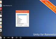 Unity Rainmeter Skin