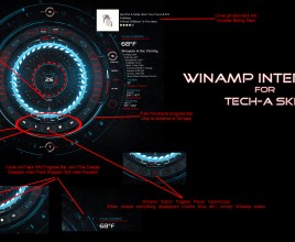 Winamp Interface Tech A Rainmeter Theme