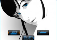XXX Windows 7 Rainmeter Skin