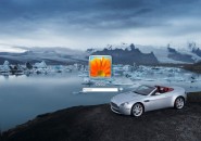 Aston Martin Vantage Logon Screen For Windows 7