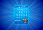 Calendar Abstractions Screensaver