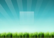 Grass Blades Spiked Logon Screen