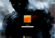 Dark Side Windows 7 Logon Screen