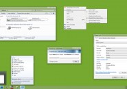 Aero Lighting Gree Visual Style for Windows7