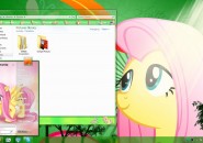 Fluttershy Visual Style for Windows7
