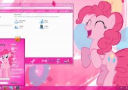 Pinkie Pie Visual Styles for Windows7