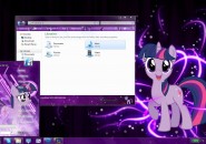 Twilight Sparkle Visual Styles for Windows7