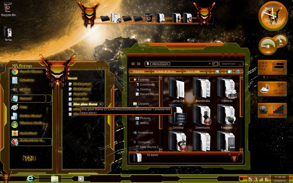 Windows 7 Utilities Visual Styles